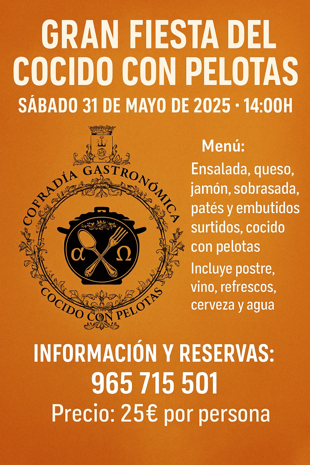 Gran Fiesta del Cocido con Pelotas en Torreviejacom