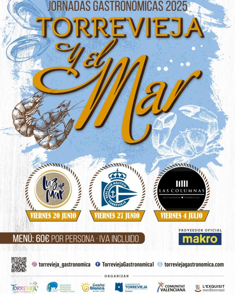 Torrevieja och havet 2025 gastronomiska dagar