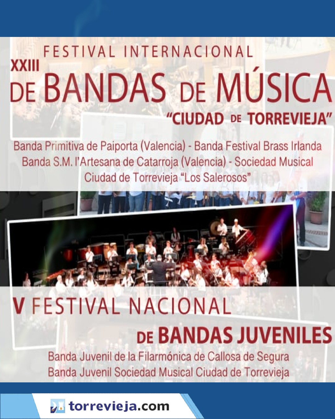 XXIII FESTIVAL INTERNACIONAL DE BANDAS DE MUSICA
