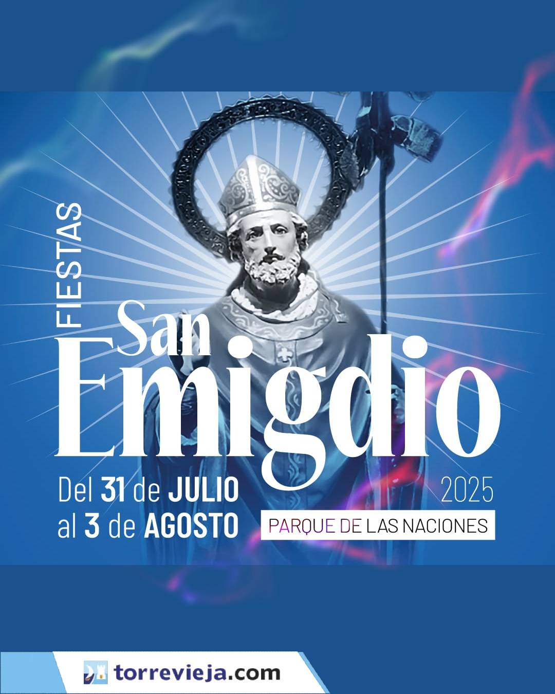 fiestas San Emigdio Torrevieja 2025