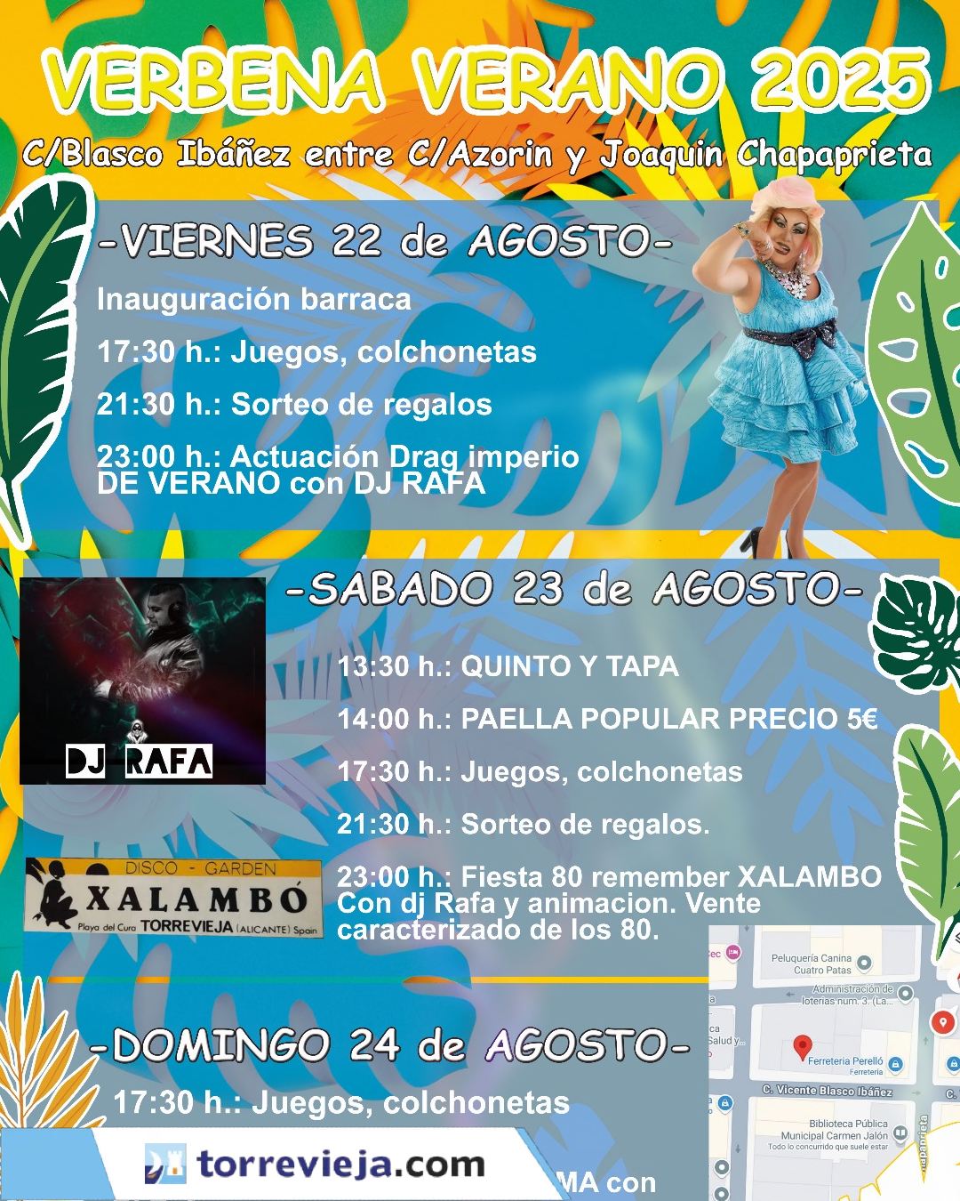 VERBENA VERANO TORREVIEJA 2025
