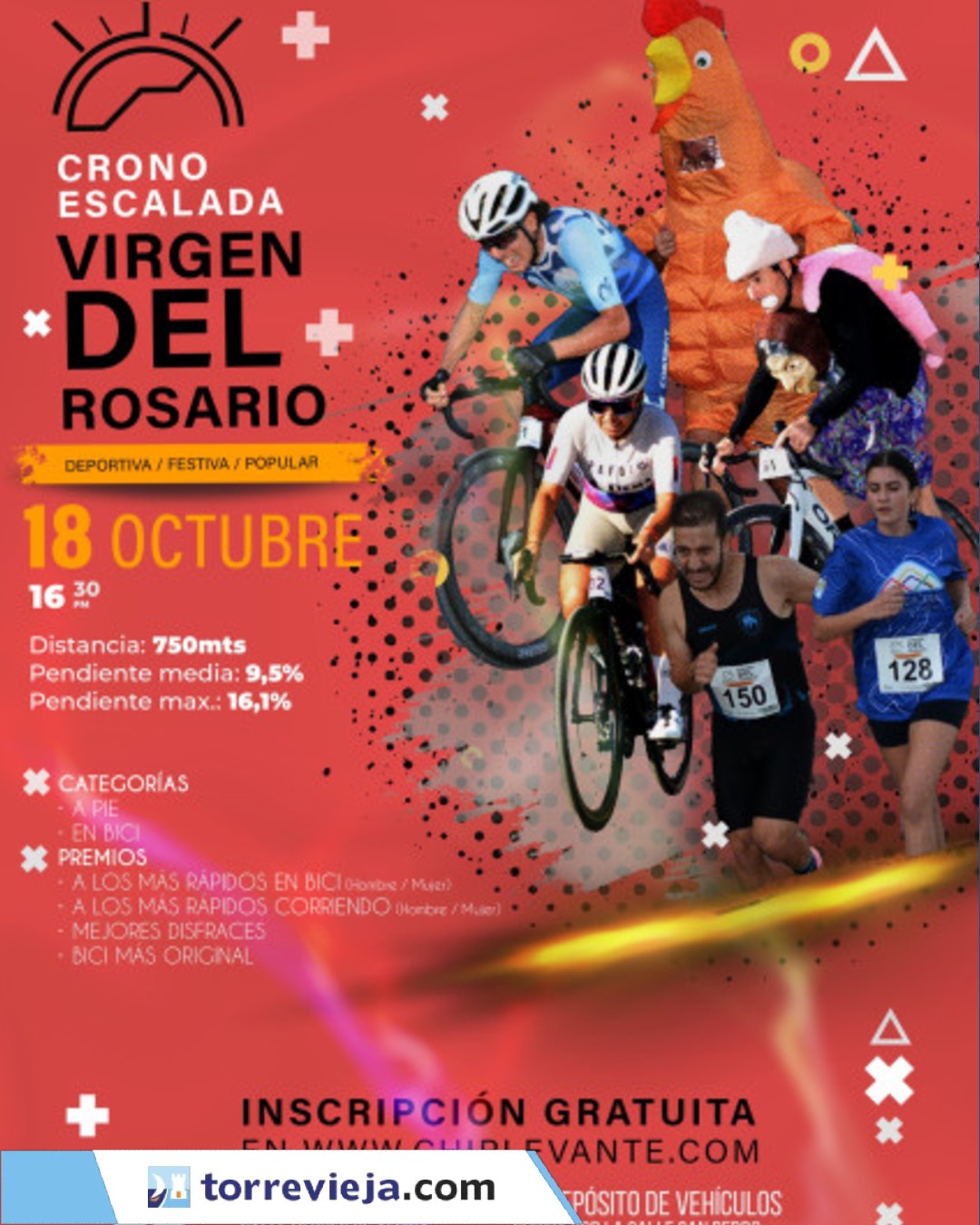 CRONOESCALADA VIRGEN DEL ROSARIO 2025