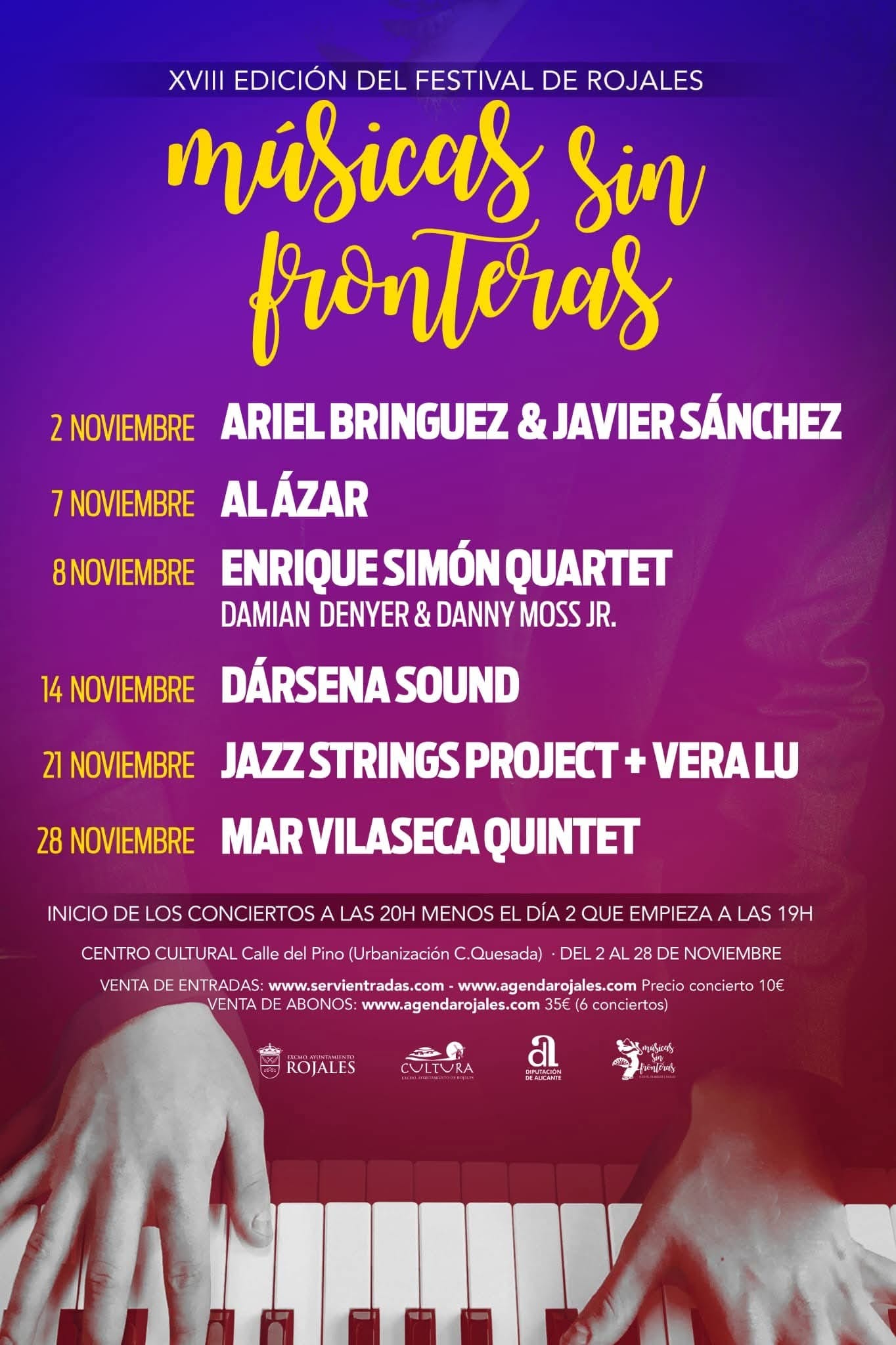 Musica sin fronteras 2025 Rojales - Torreviejacom