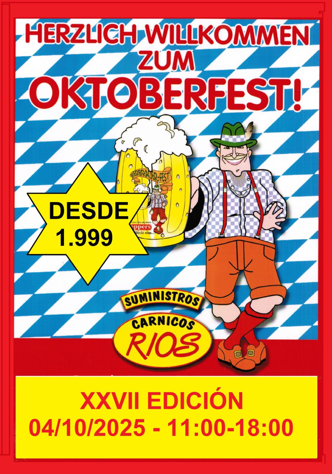 fiesta de la cerveza 2025 en Carnicas Rios de Torrevieja
