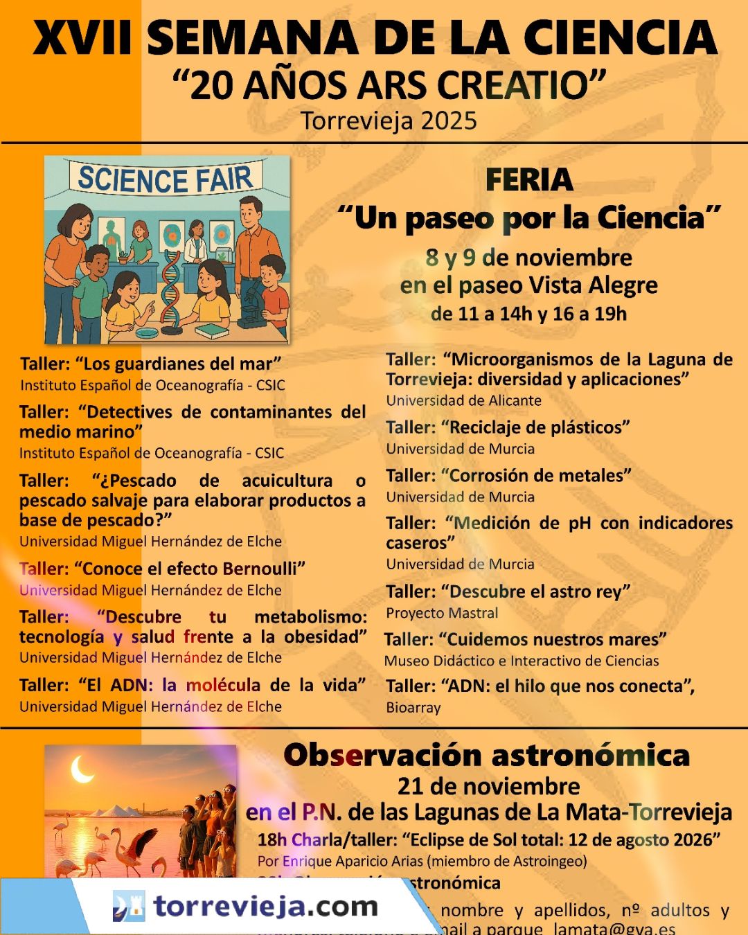 ARS CREATIO XVII SEMANA DE LA CIENCIA