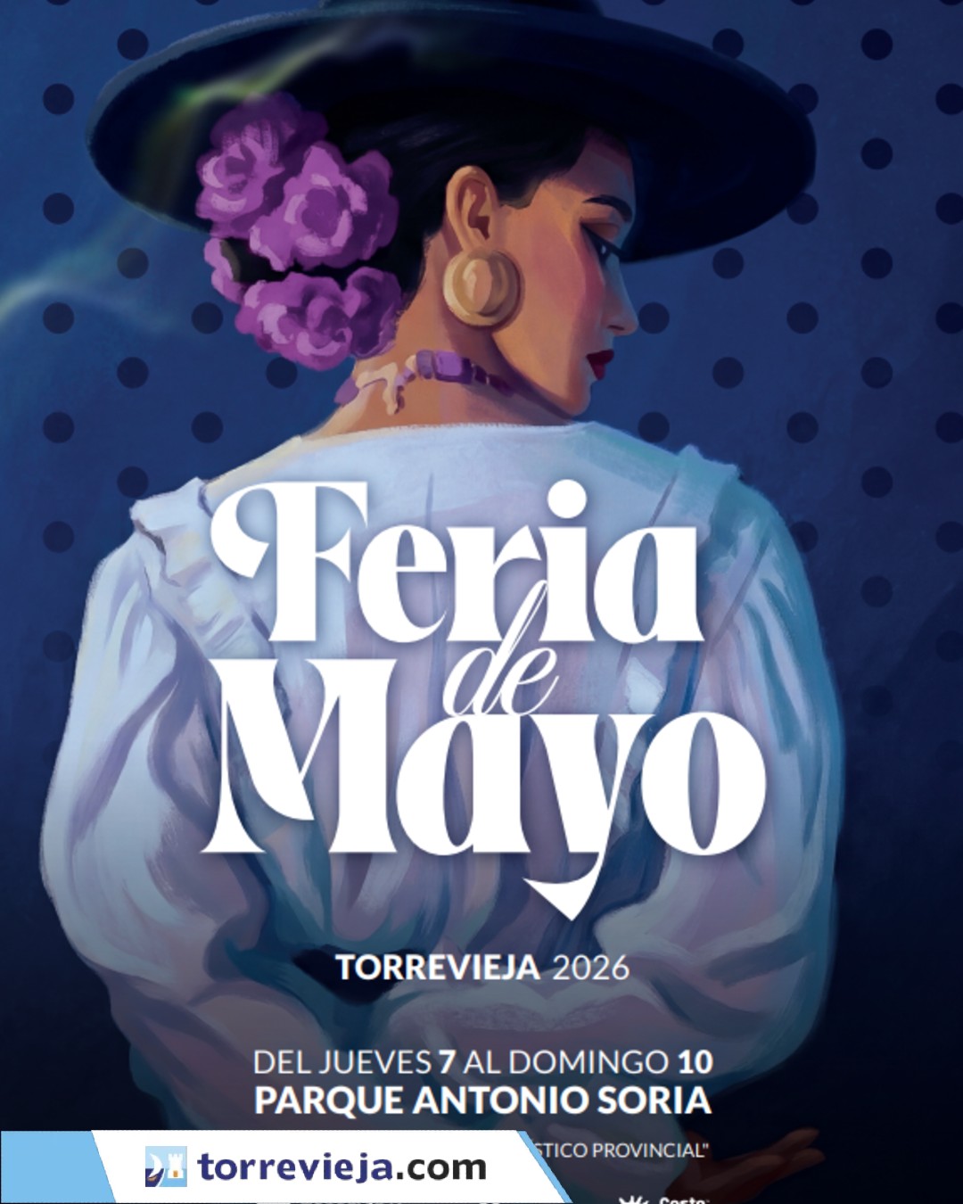 Torrevieja May Fair 2026 poster from May 7 to 10