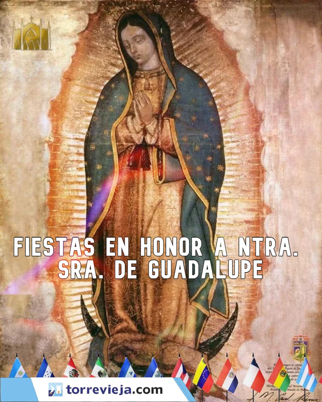 FIESTAS EN HONOR A LA VIRGEN DE GUADALUPE TORREVIEJA