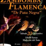 ZAMBOMBA FLAMENCA DE PATA NEGRA
