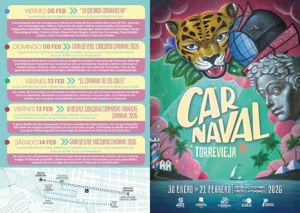 Parade du Carnaval de Torrevieja 2026