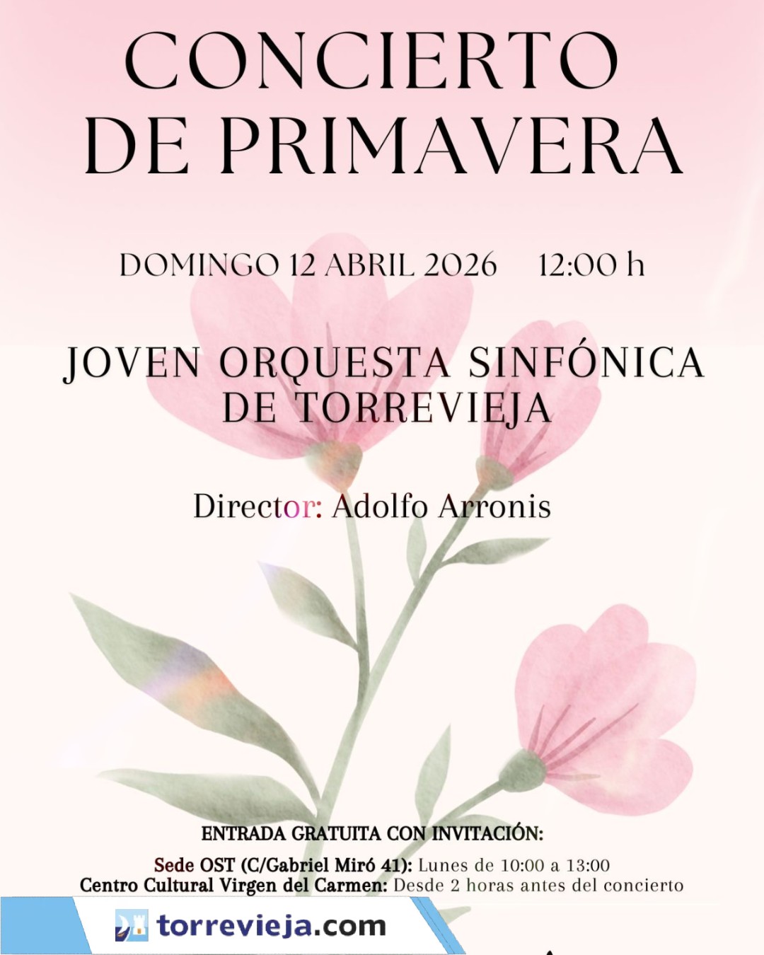 JOST CONCIERTO DE PRIMAVERA