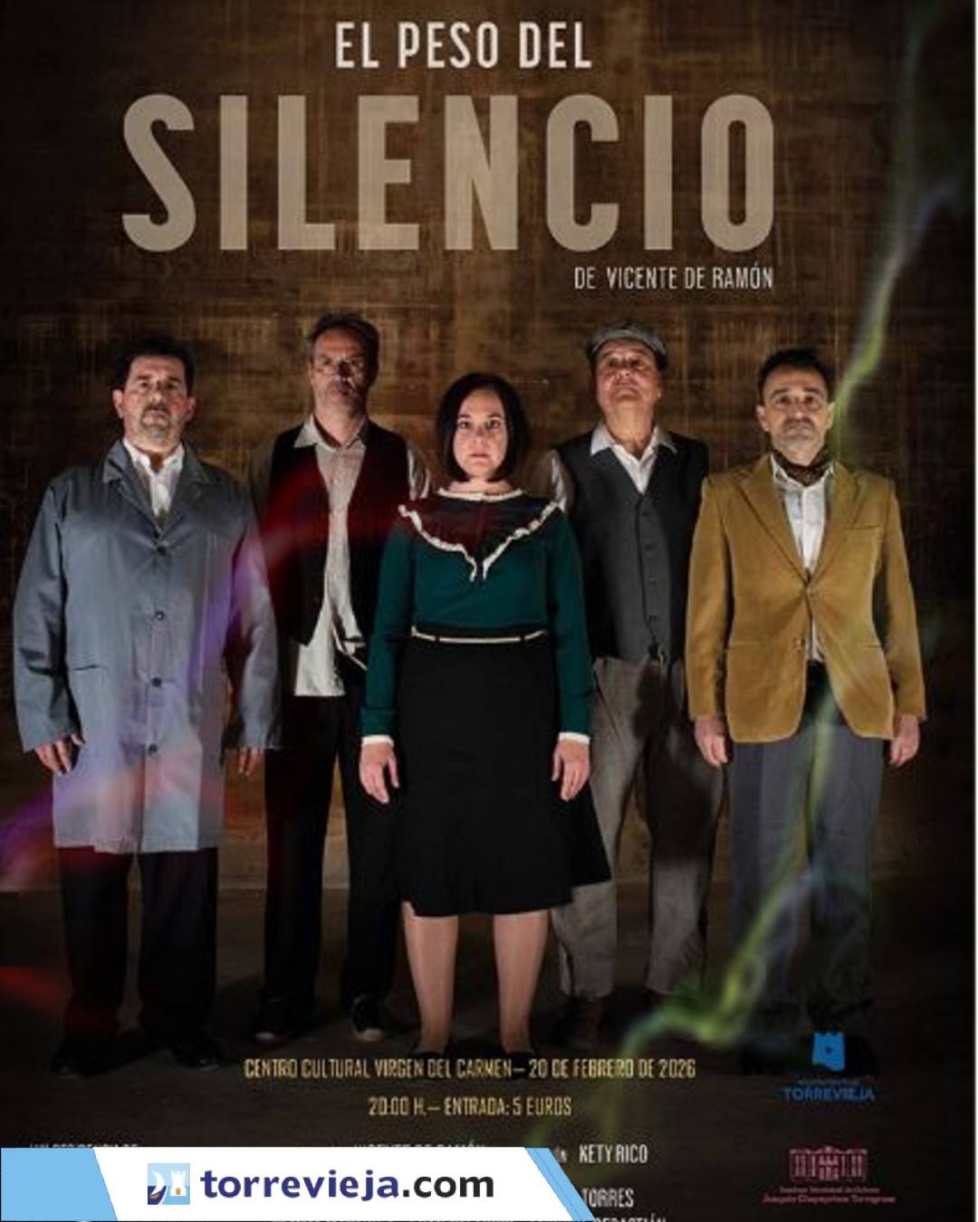 OBRA DE TEATRO EL PESO DEL SILENCIO