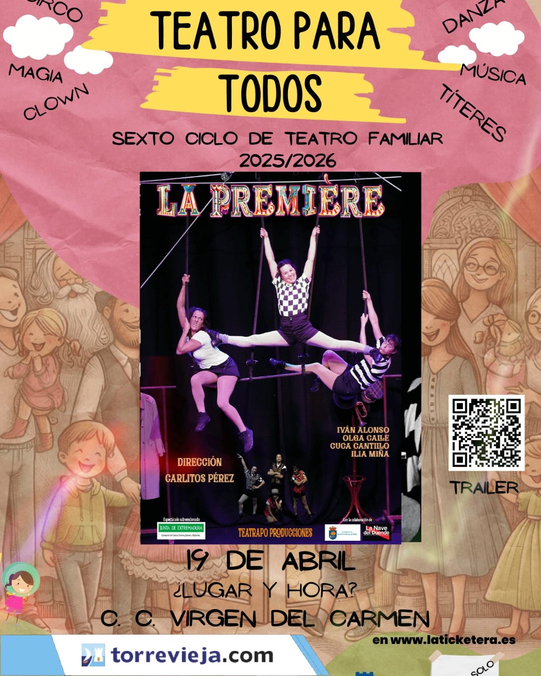TEATRO PARA TODOS LA PREMIERE
