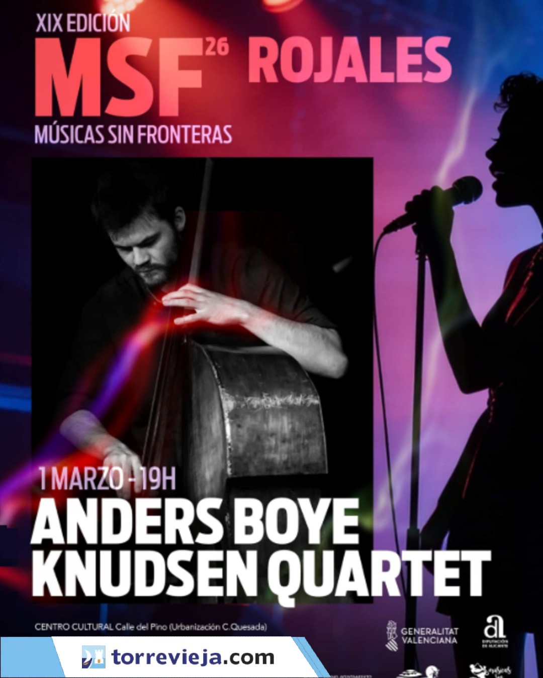 ANDERS BOYE KNUDSEN QUARTET MUSICAS SIN FRONTERAS 2026