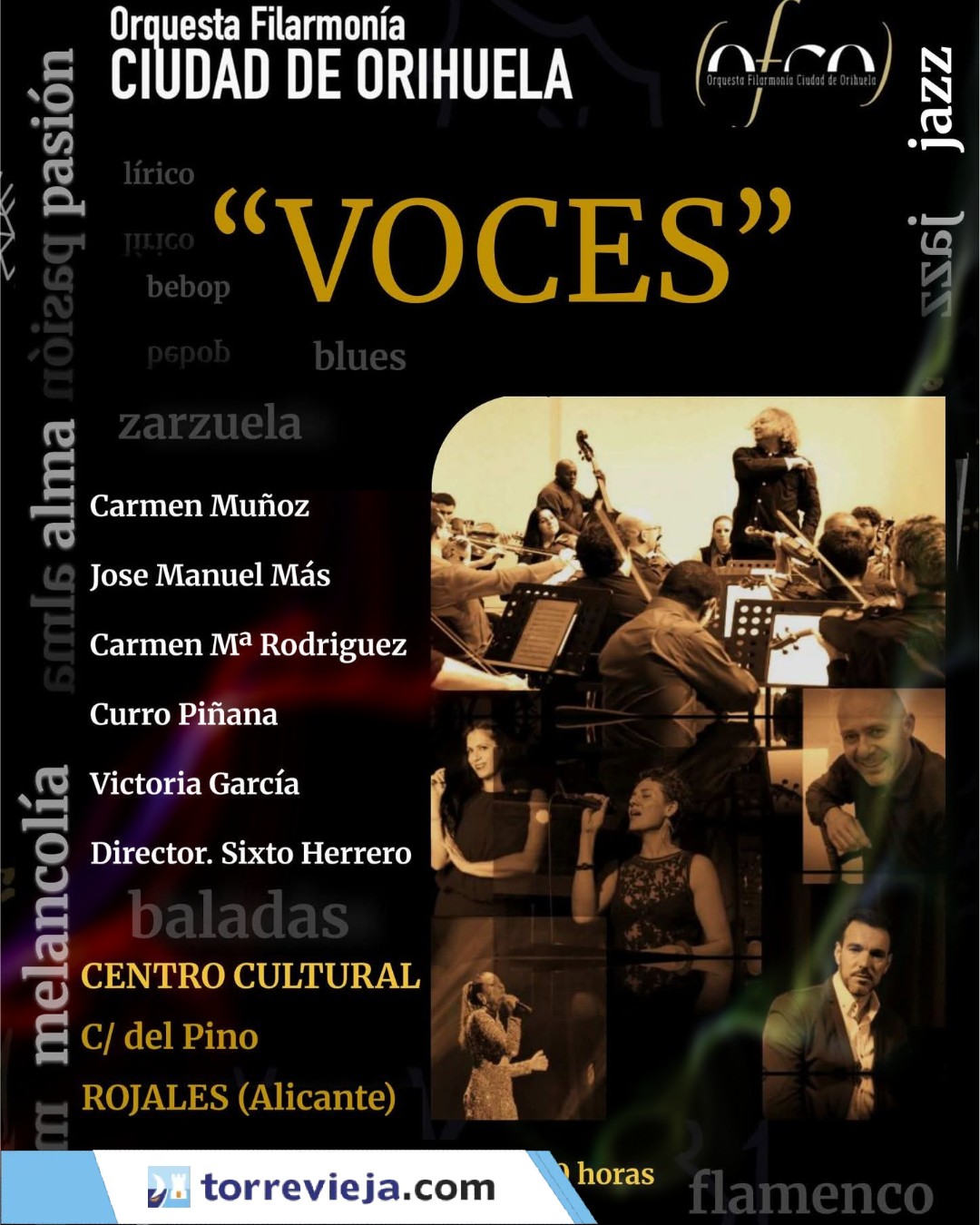 CONCIERTO SINFONICO VOCES