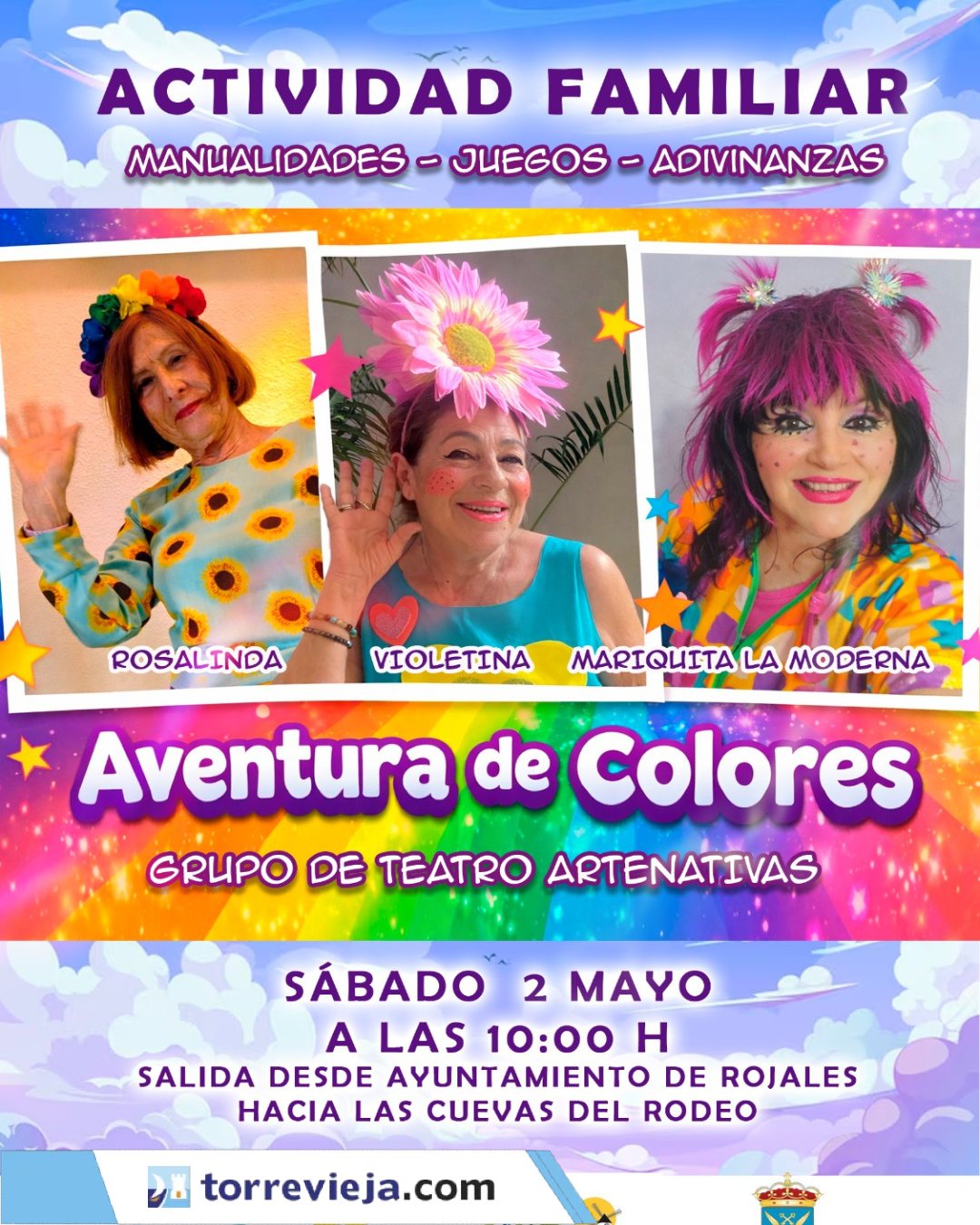 AVENTURA DE COLORES ACTIVIDAD FAMILIAR