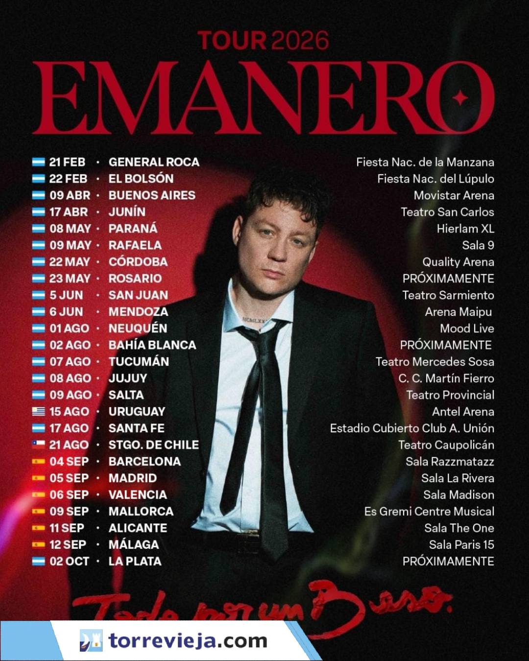 CONCIERTO DE EMANERO