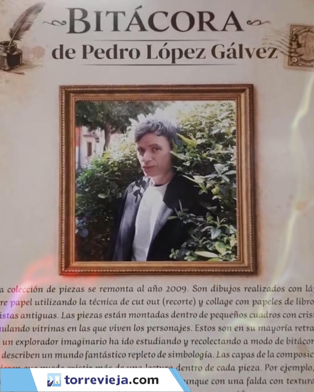 PEDRO LÓPEZ GÁLVEZIN BLOGINÄYTTELY