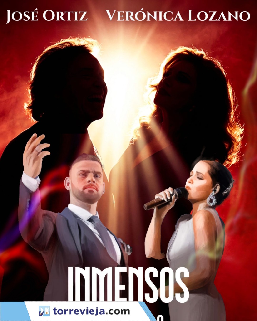 INMENSOS TRIBUTO A RAPHAEL Y ROCIO JURADO