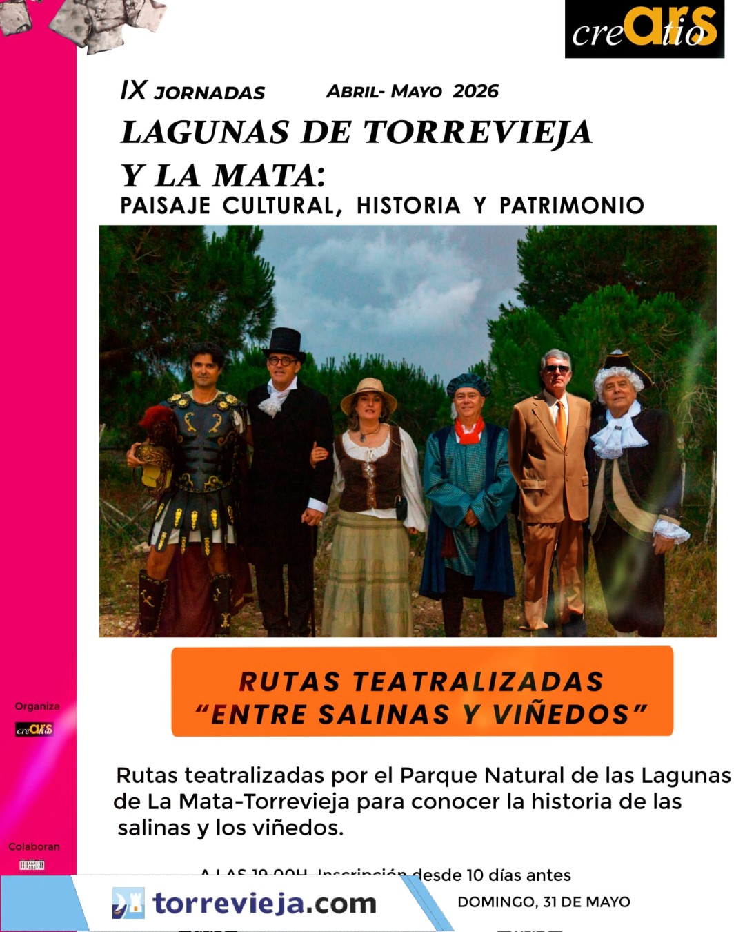 RUTAS TEATRALIZADAS ENTRE SALINAS Y VIÑEDOS