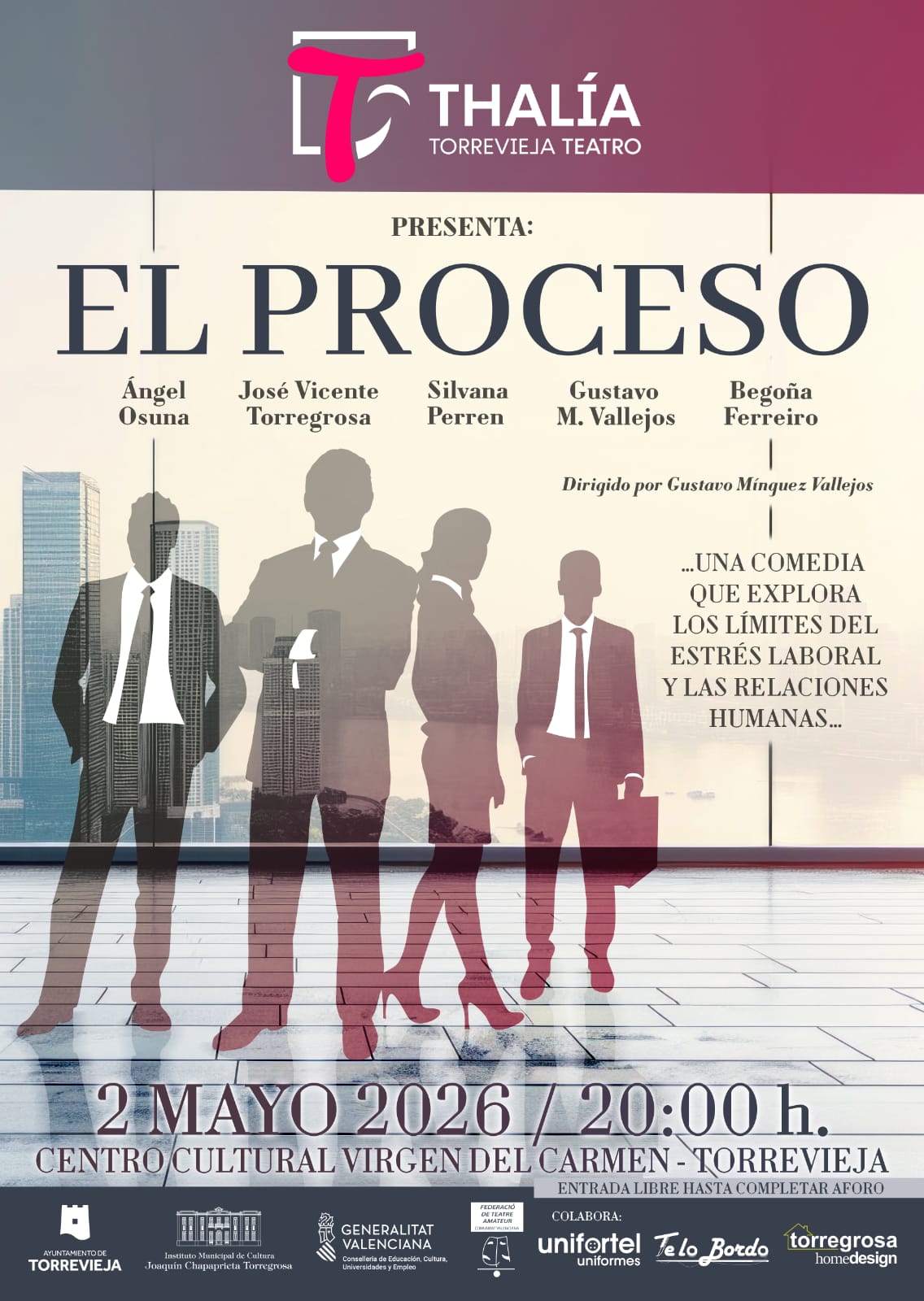 Thalia El Proceso Teatro Torrevieja 2026