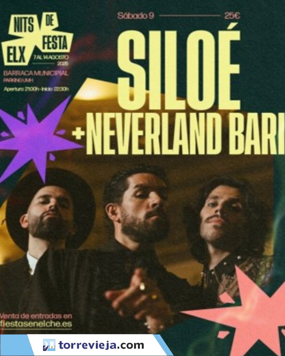 SILOE & NEVERLAND BARI EN CONCIERTO