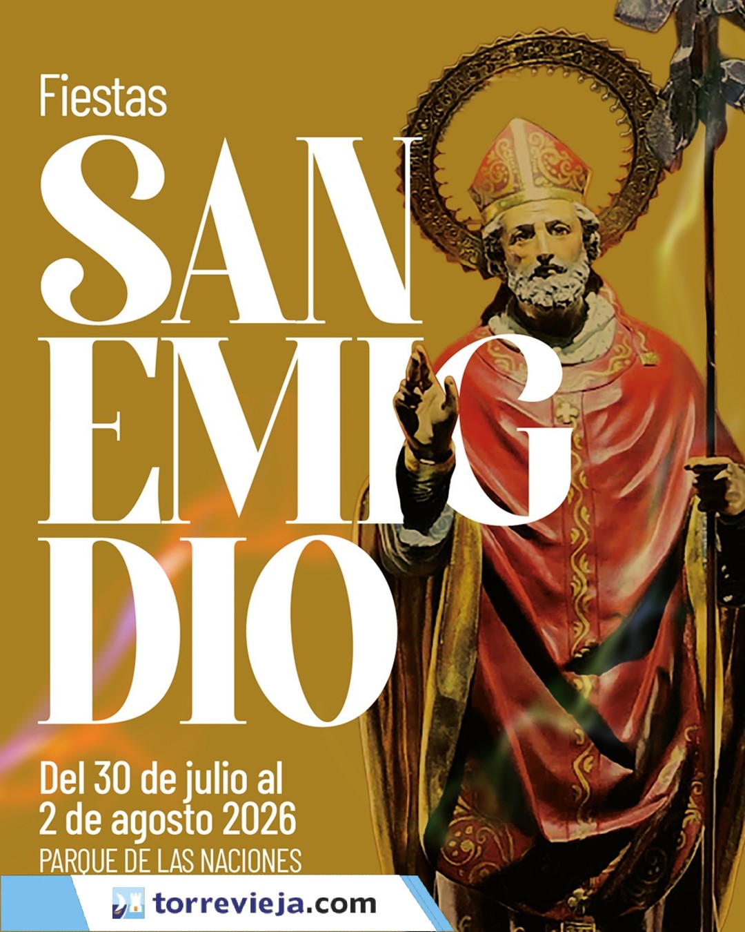 FIESTAS SAN EMIGDIO TORREVIEJA 2026