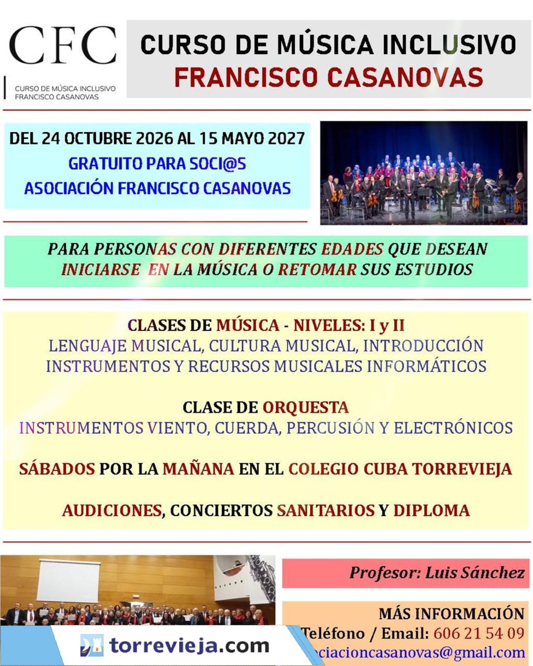 CURSO DE MUSICA INCLUSIVO FRANCISCO CASANOVAS