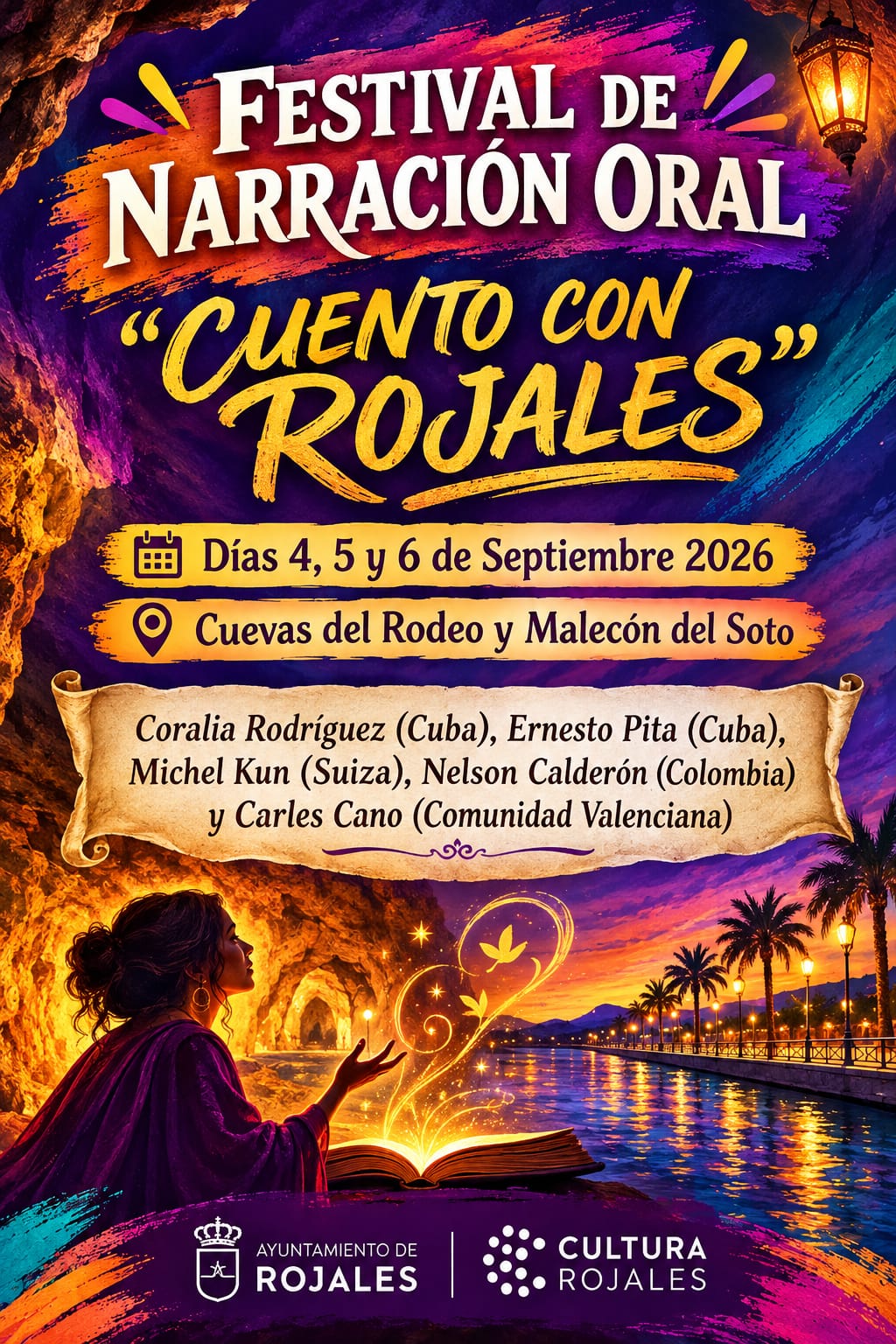 FESTIVAL DE NARRACIÓN ORAL CUENTO CON ROJALES 2026
