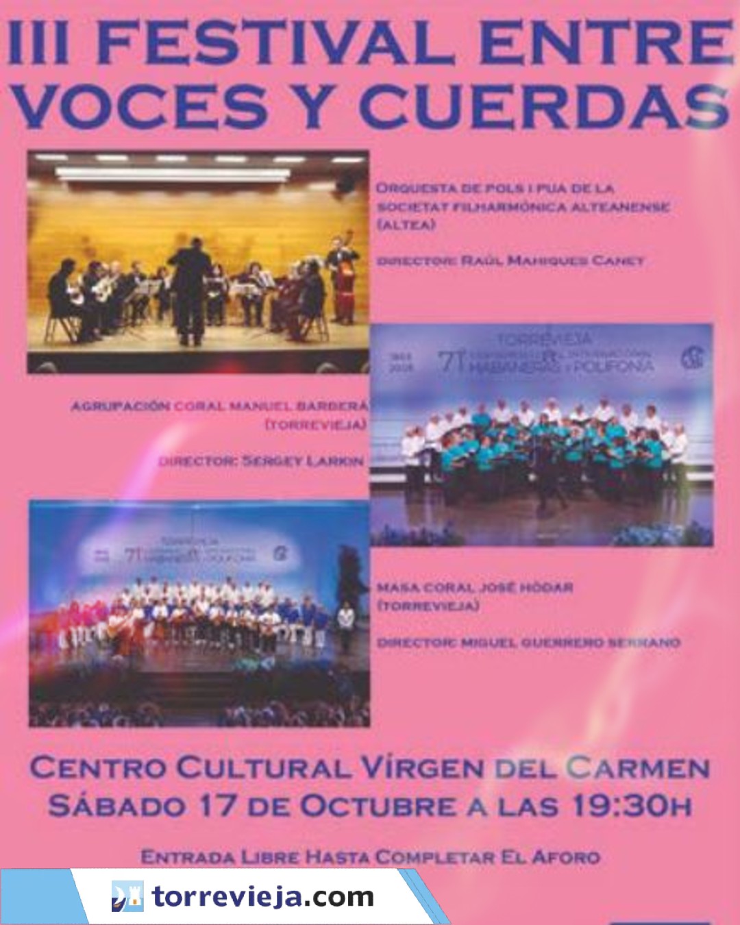 III FESTIVAL ENTRE VOCES Y CUERDAS