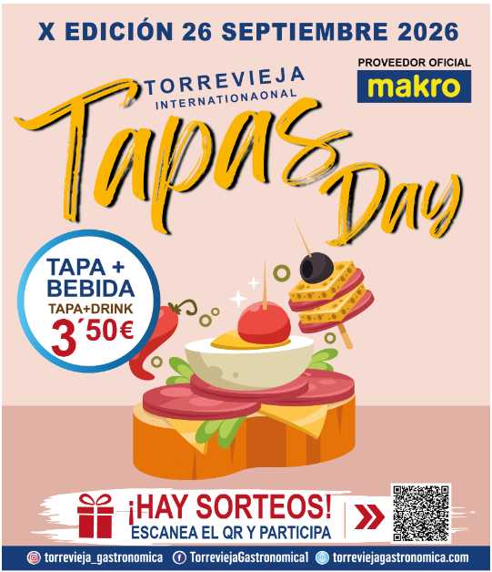 Internationella tapasdagen 2026 Torrevieja