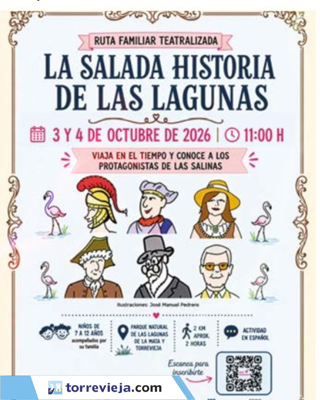 RUTA TEATRALIZADA LA SALADA HISTORIA DE LAS LAGUNAS