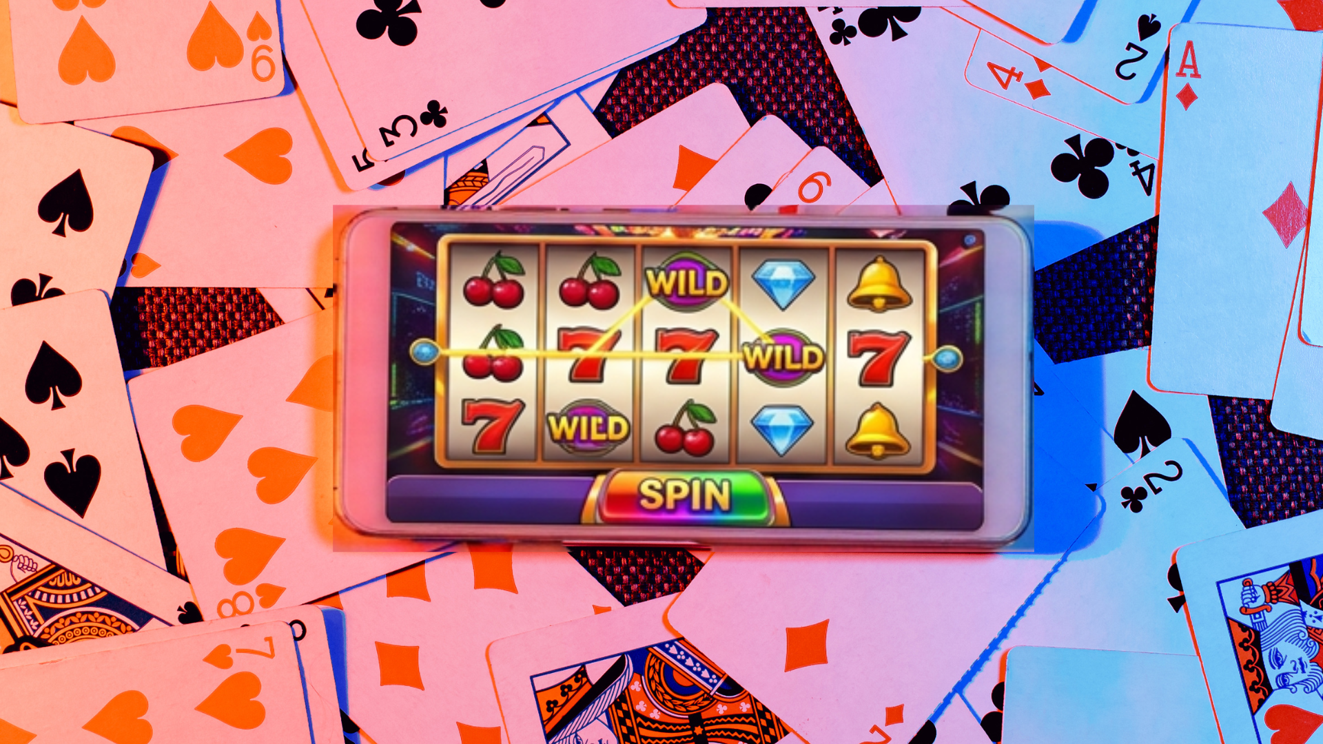 Ilustración de una máquina tragaperras para el artículo sobre el casino online en España en 2025