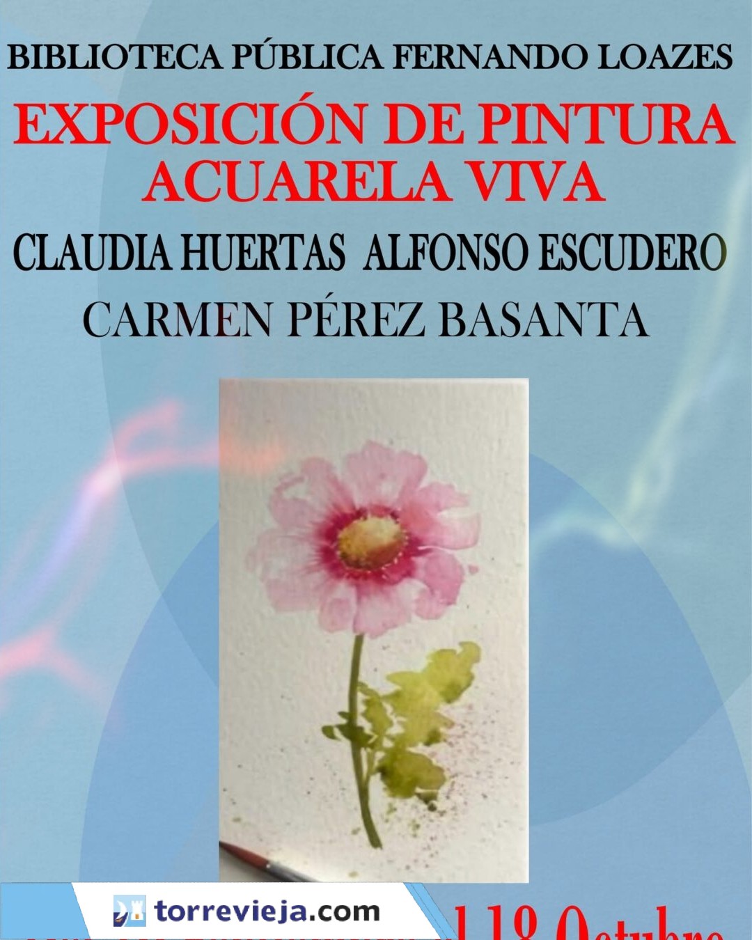 EXPOSICION DE PINTURA ACUARELA VIVA