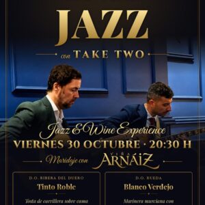 All That Jazz -juliste Take Twon kanssa Casino de Torreviejassa, perjantaina 30. lokakuuta 2026 klo 20.30.