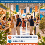 Imagen de Expo Torrevieja del 14 y 15 de noviembre de 2026 con el logo del evento, horario de 10:00 a 15:00 y entrada gratuita