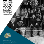 Cartel de Historias del Oeste, concierto de la Unión Musical Torrevejense el 25 de octubre de 2026 en el Teatro Municipal