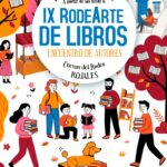 Cartel del IX Rodearte de Libros en las Cuevas del Rodeo de Rojales, 1 de noviembre de 2026