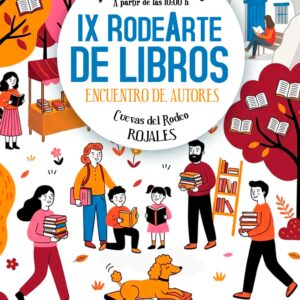 Cartel del IX Rodearte de Libros en las Cuevas del Rodeo de Rojales, 1 de noviembre de 2026