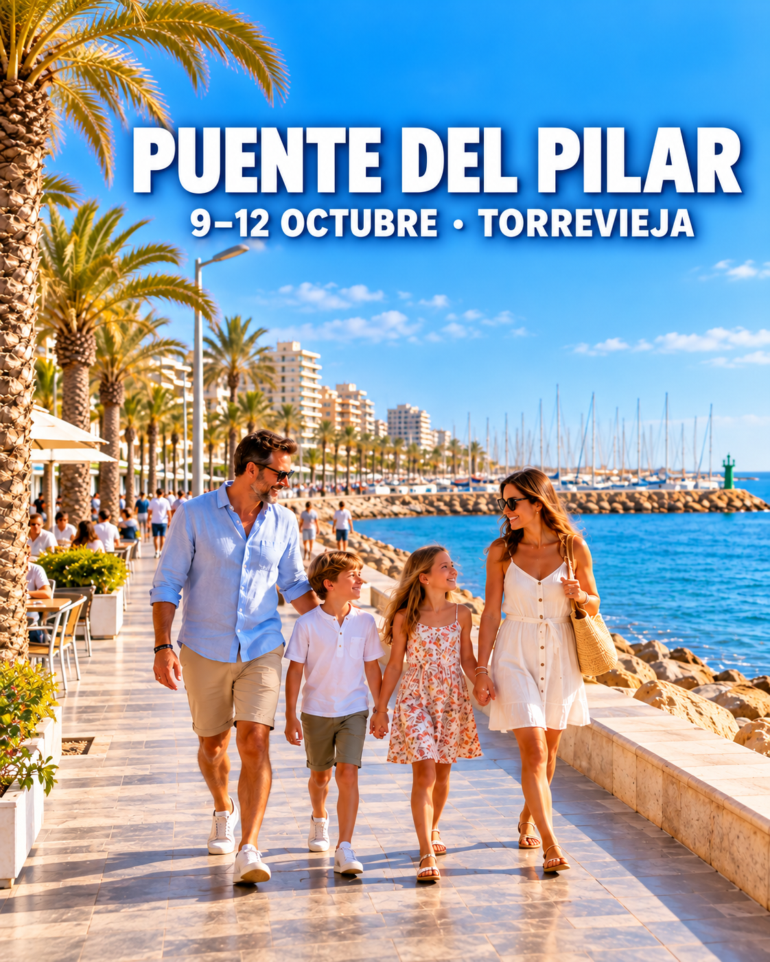 Puente del Pilar: 9–12 de octubre en Torrevieja