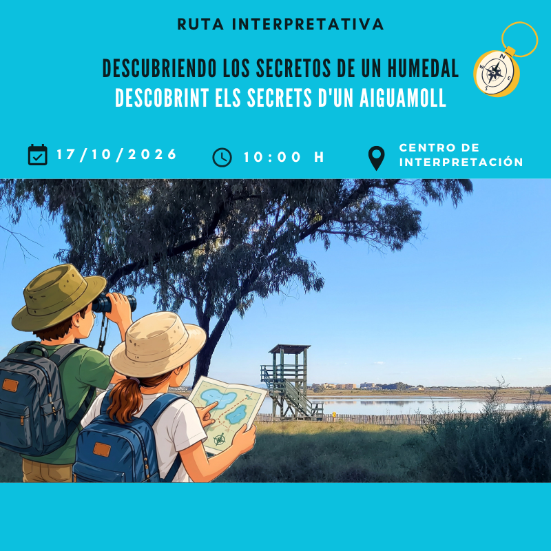Ruta interpretativa Descubriendo los secretos de un humedal, 17 de octubre de 2026 a las 10:00 en La Mata