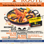 Affiche de la Paella Route 2026 à Torrevieja